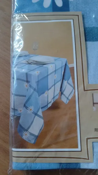 Toalha de mesa xadrez com flores - Felular