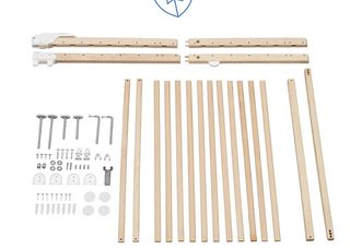 Barrera de seguridad madera Badabulle Deco Pop