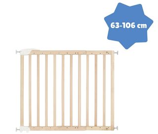 Barrera de seguridad madera Badabulle Deco Pop