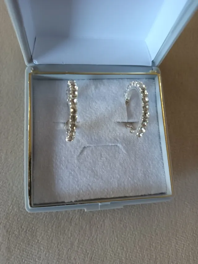 Pendientes Aro Plateados