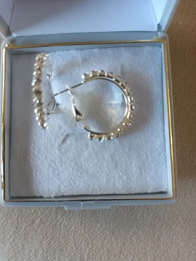 Pendientes Aro Plateados