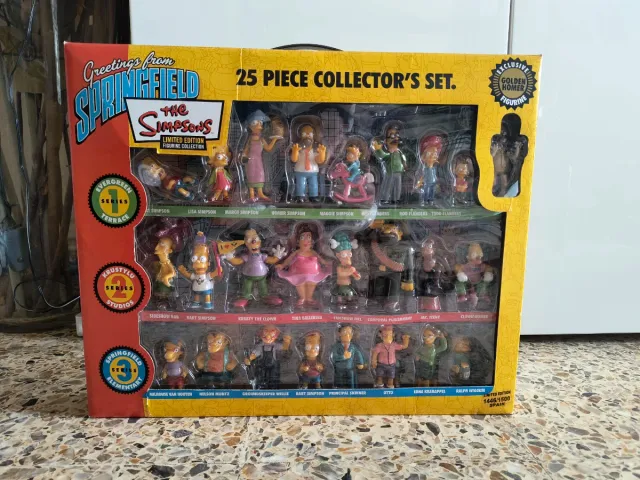 Colección Figuras Los Simpsons 25 Piezas