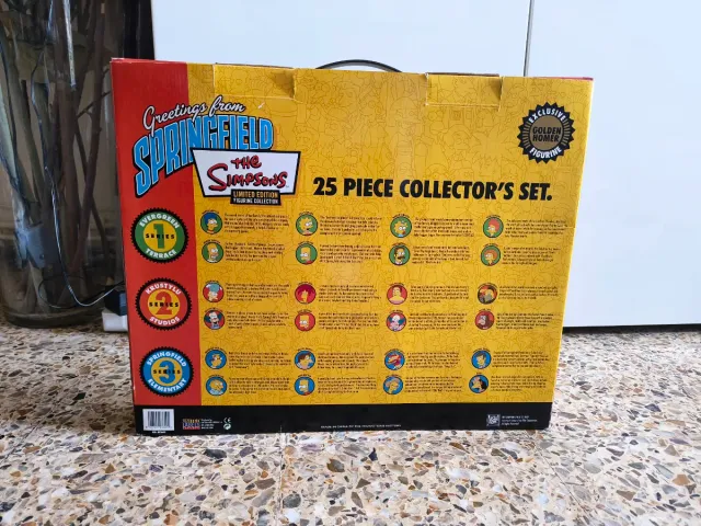 Colección Figuras Los Simpsons 25 Piezas