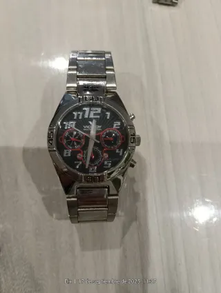 Reloj Viceroy Multifunción Negro y Plateado