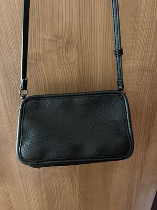 Bolso bandolera Pull&Bear negro