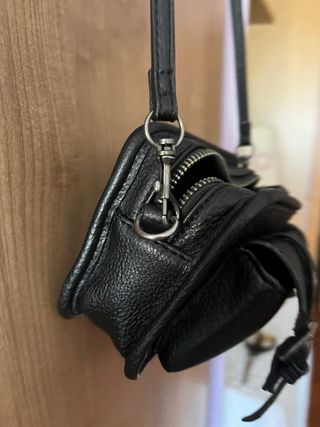 Bolso bandolera Pull&Bear negro