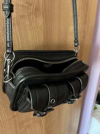Bolso bandolera Pull&Bear negro