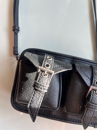 Bolso bandolera Pull&Bear negro