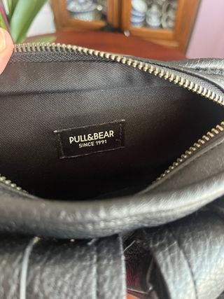 Bolso bandolera Pull&Bear negro