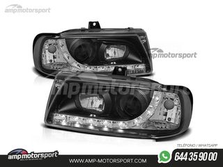 FAROS DELANTEROS LUZ DIURNA LED PARA SEAT IBIZA / CORDOBA 6K