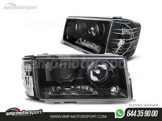 FAROS DELANTEROS LUPA PARA MERCEDES 190 W201
