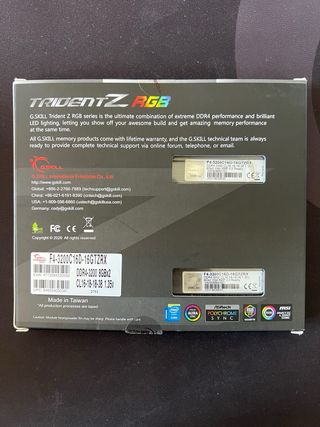 G.Skill Trident Z 16GB DDR4 RGB RAM