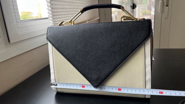 Bolso Zara Beige y Negro