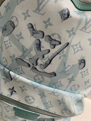 Mochila elegante Azul y Turquesa