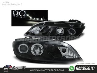 FAROS DELANTEROS OJOS DE ANGEL + LUZ DIURNA PARA MAZDA 6