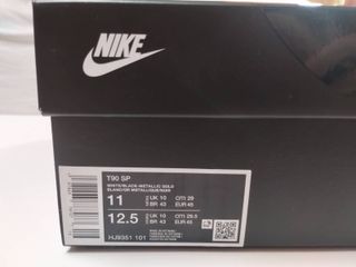 Zapatillas Nike Total 90 Oro/Blanco Nuevas