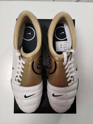 Zapatillas Nike Total 90 Oro/Blanco Nuevas