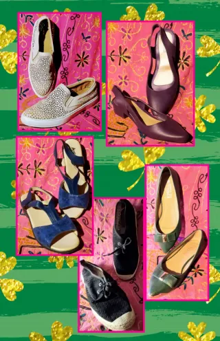 ZAPATOS Y SANDALIAS T40:3€/ZAPATILLAS T39:1,5€