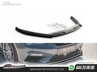 SPOILER DELANTERO DESCATALOGADO SEAT LEON 5F LOOK CARBONO