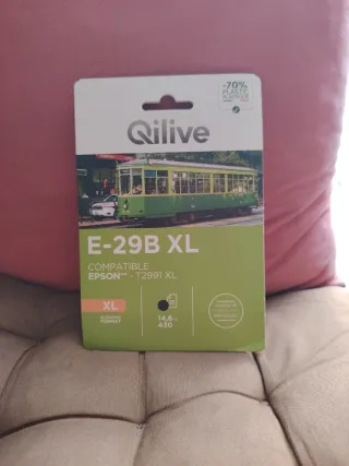 Cartucho Tinta Qilive E-29B XL Compatible Epson