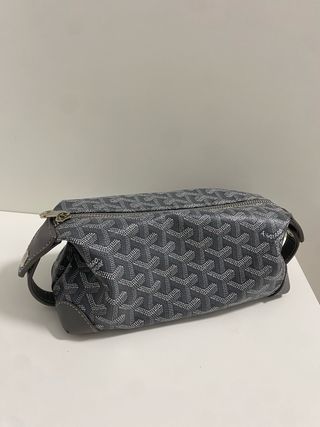 Neceser elegante Gris y Blanco