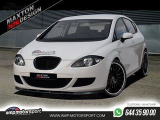 SPOILER DELANTERO DESCATALOGADO SEAT LEON 1P NEGRO BRILLO