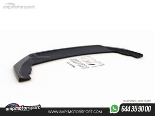 SPOILER DELANTERO DESCATALOGADO SEAT LEON MK4 NEGRO BRILLO