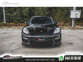 SPOILER DELANTERO DESCATALOGADO PORSCHE PANAMERA NEGRO BRILLO