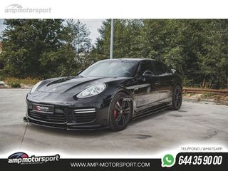 SPOILER DELANTERO DESCATALOGADO PORSCHE PANAMERA NEGRO BRILLO