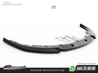 SPOILER DELANTERO DESCATALOGADO PORSCHE PANAMERA NEGRO BRILLO