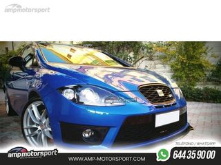 SPOILER DELANTERO DESCATALOGADO SEAT LEON 1P NEGRO BRILLO