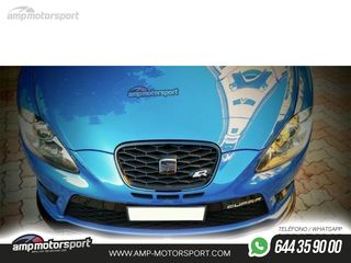 SPOILER DELANTERO DESCATALOGADO SEAT LEON 1P NEGRO BRILLO