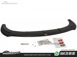 SPOILER DELANTERO DESCATALOGADO SEAT LEON 1P NEGRO BRILLO