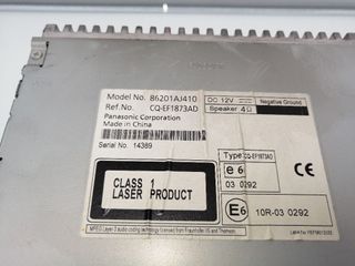 SISTEMA AUDIO / RADIO CD SUBARU LEGACY BERL./FAMILIAR B11 (B