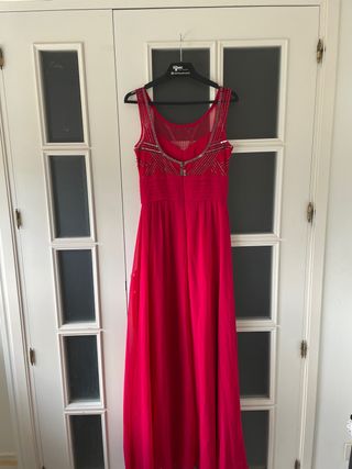 Vestido Largo Fiesta Tintoretto Rojo