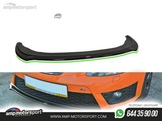 SPOILER DELANTERO DESCATALOGADO SEAT LEON 1P NEGRO MATE