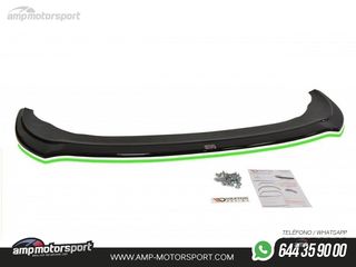 SPOILER DELANTERO DESCATALOGADO SEAT LEON 1P NEGRO MATE