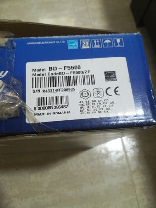 Reproductor Blu-ray 3D Samsung