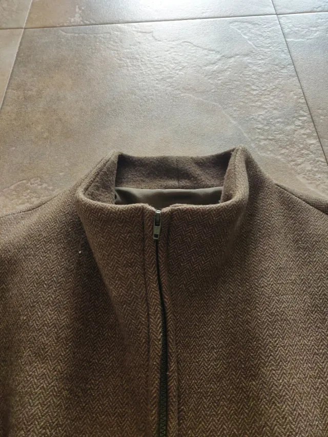 Abrigo Adolfo Domínguez Marrón Hombre