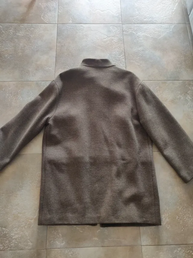 Abrigo Adolfo Domínguez Marrón Hombre