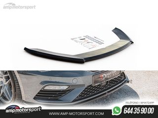 SPOILER DELANTERO DESCATALOGADO SEAT LEON 5F NEGRO MATE