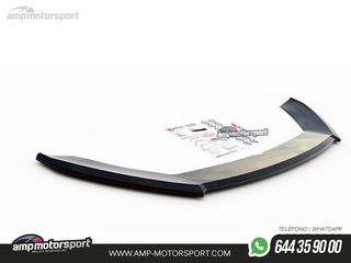 SPOILER DELANTERO DESCATALOGADO SEAT LEON 5F NEGRO MATE