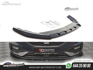 SPOILER DELANTERO DESCATALOGADO SEAT LEON MK4 NEGRO MATE