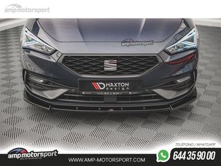 SPOILER DELANTERO DESCATALOGADO SEAT LEON MK4 NEGRO MATE