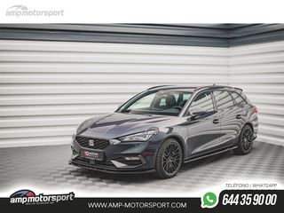 SPOILER DELANTERO DESCATALOGADO SEAT LEON MK4 NEGRO MATE