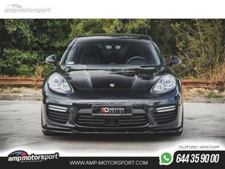 SPOILER DELANTERO DESCATALOGADO PORSCHE PANAMERA NEGRO MATE