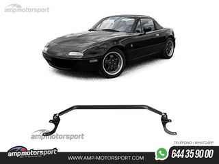 BARRA DE TORRETAS NEGRA PARA MAZDA MX5 NA / NB