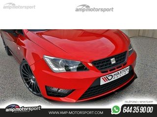 SPOILER DELANTERO DESCATALOGADO SEAT IBIZA 6J NEGRO MATE