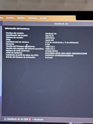 MacBook Air 15.3 Chip M3 2024