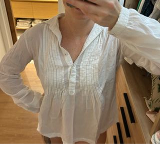 Camiseta blanca Massimo Dutti